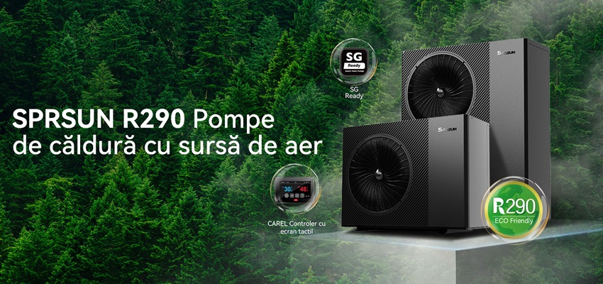 SPRSUN R290 Pompă de căldură