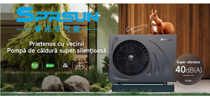 SPRSUN R290 Pompă de căldură